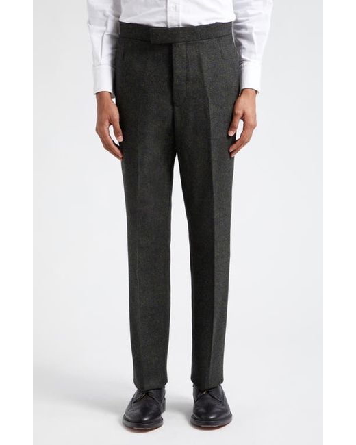 Thom Browne Fit 1 Backstrap Wool Trousers in at