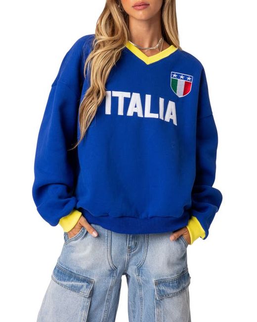 Edikted Italy Oversize Sweatshirt in at X-Small