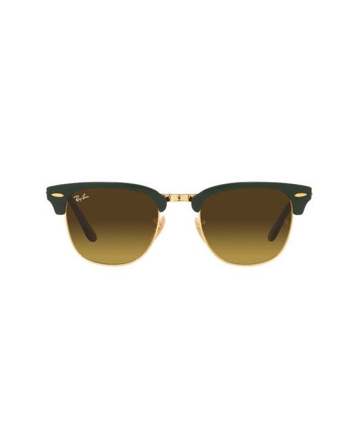 Ray-Ban Clubmaster 51mm Gradient Square Sunglasses in at