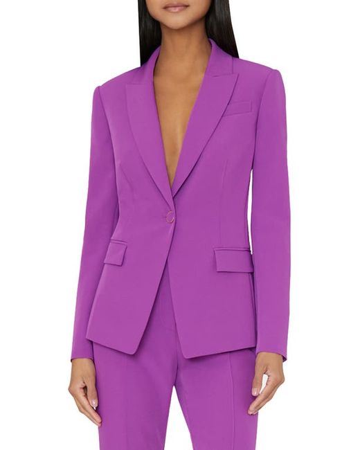 Milly Cady Avery One-Button Blazer in at 0