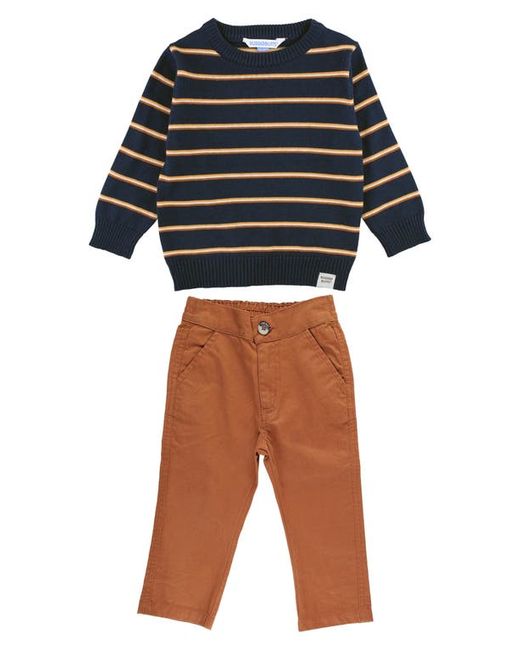 RuggedButts Stripe Sweater Chinos Set in at