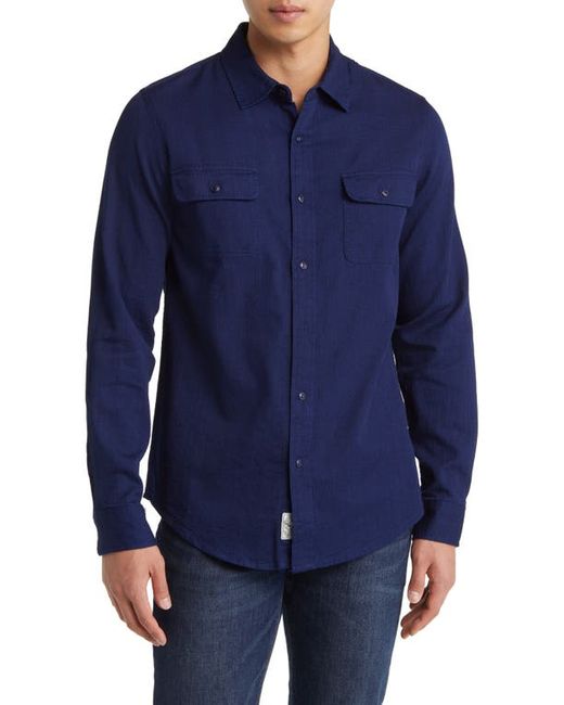 Schott Two-Pocket Flannel Button-Up Shirt in at
