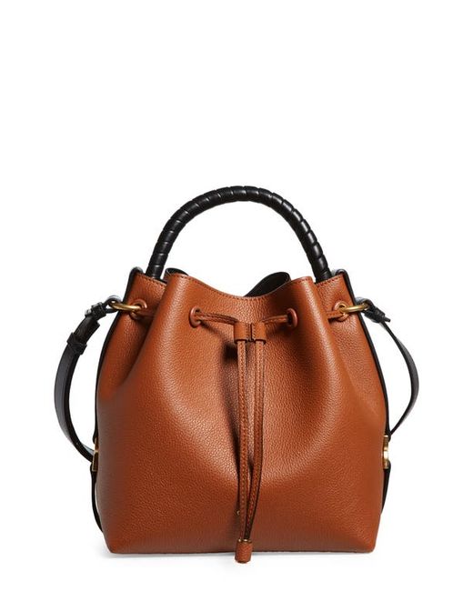 Chloé Marcie Leather Bucket Bag in at