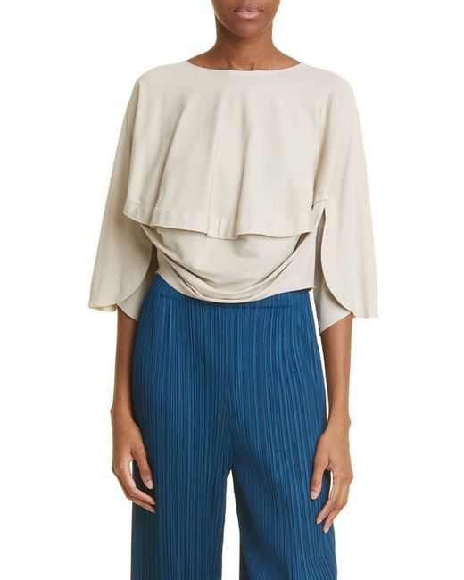 Pleats Please By Issey Miyake A-POC Roar Layered Top in at