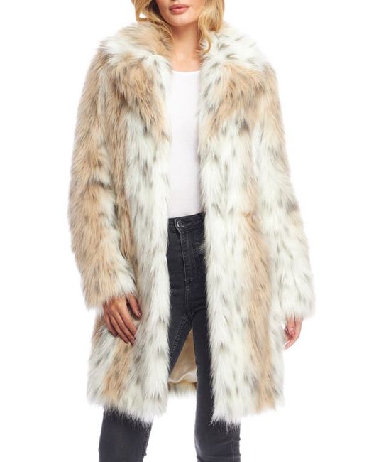 Donna Salyers Fabulous Furs Fireside Faux Fur Coat in at
