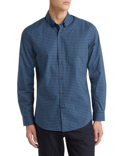 Nordstrom Tech Smart Trim Fit Button-Down Shirt in at