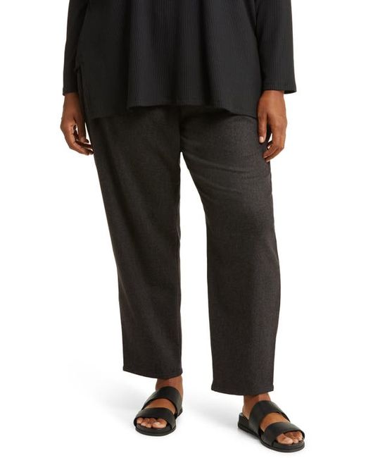 Eileen Fisher Wool Tapered Ankle Pants in at 1X