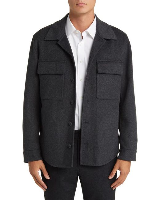 Vince Recycled Wool Blend Shirt Jacket in at Small