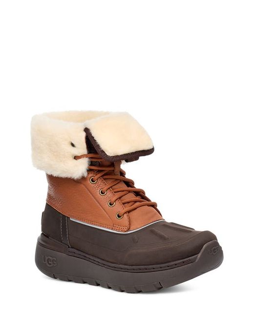uggr UGGr Butte City Waterproof Faux Shearling Boot in at