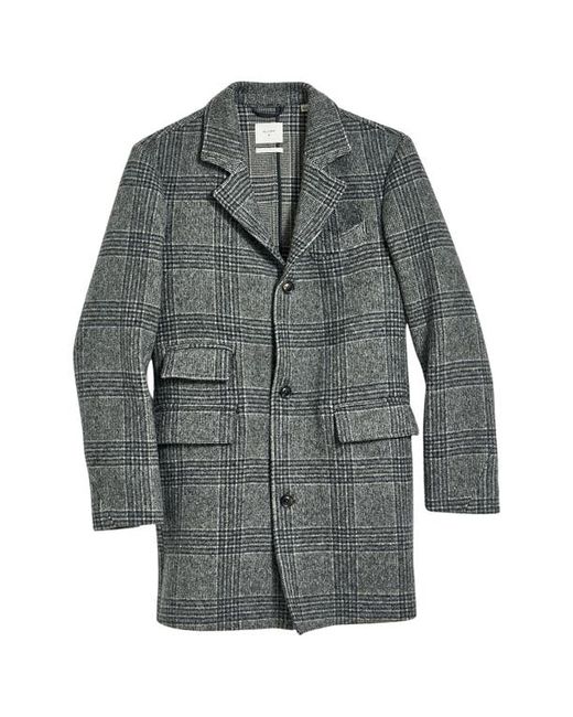 Billy Reid Astor Plaid Wool Blend Coat in at Small
