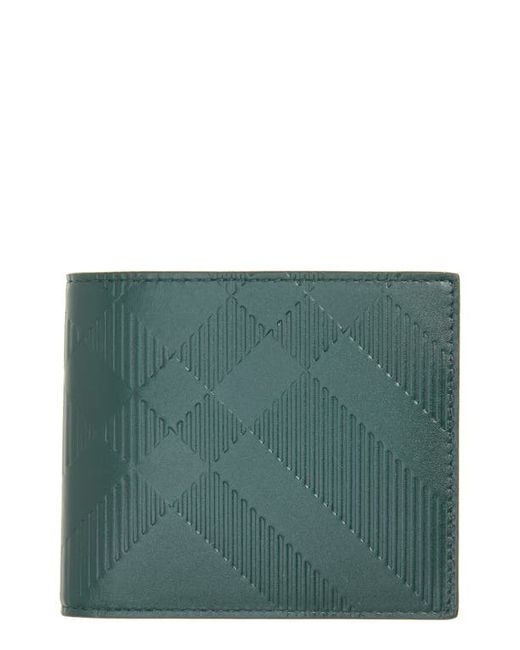 Burberry Check Leather Card Case in at
