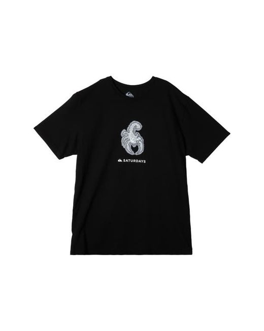 Quiksilver x Saturdays NYC Snyc Graphic T-Shirt in at