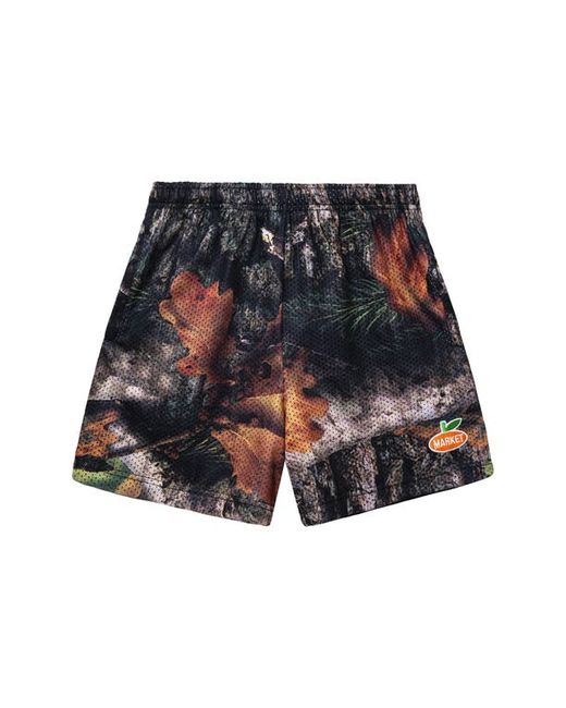 market Fauxtree Mesh Shorts in at Large