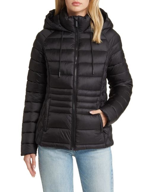 Michael Kors Lightweight Hooded Puffer Jacket in at