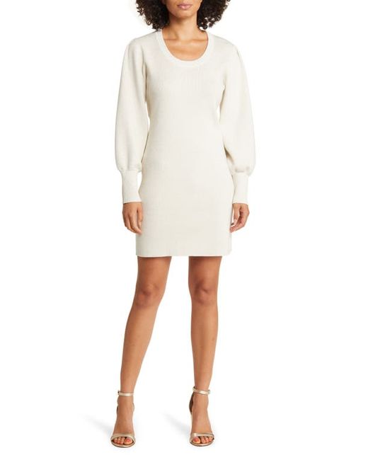 Tommy Bahama Pickford Metallic Long Sleeve Sweater Dress in at X-Small