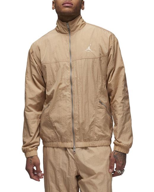 Jordan Essentials Warm-Up Jacket in Hemp/Sail at