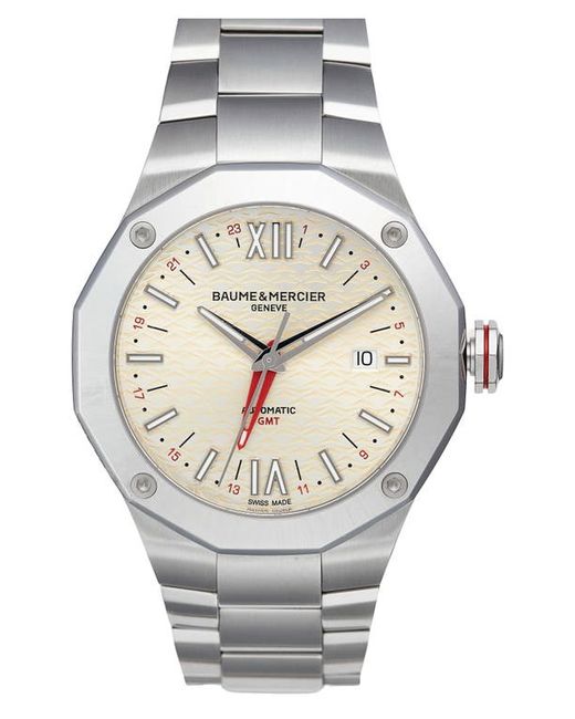 Baume & Mercier Riviera 10658 Automatic Bracelet Watch 42mm in at