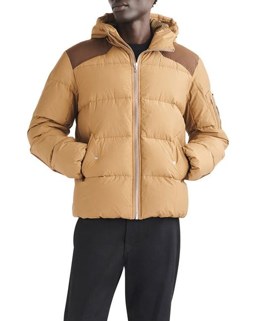 Rag & Bone Byron Quilted Hooded Down Jacket in at X-Small