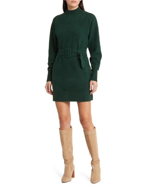 Other Stories Long Sleeve Belted Sweater Dress in at X-Small