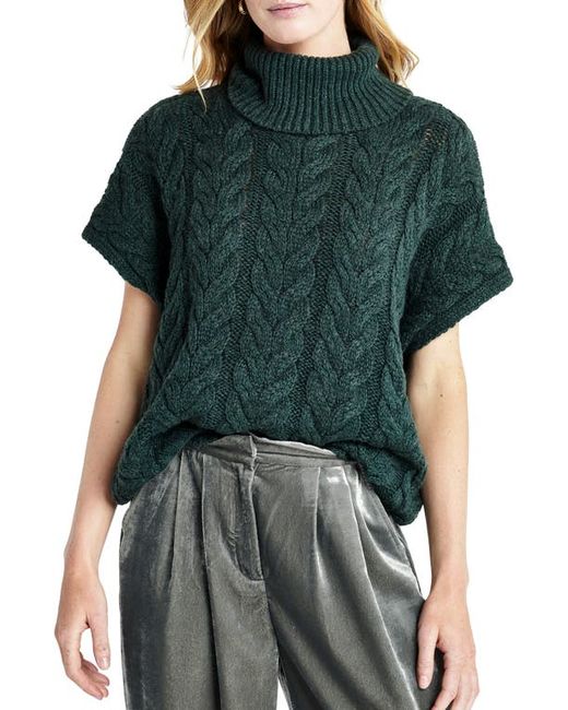 Splendid Abbott Short Sleeve Turtleneck Sweater in at X-Small