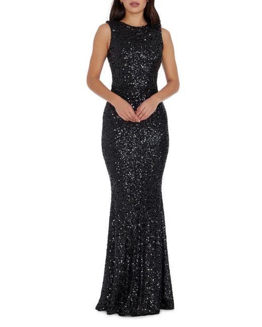 Dress the population Leighton Sequin Mermaid Gown in at
