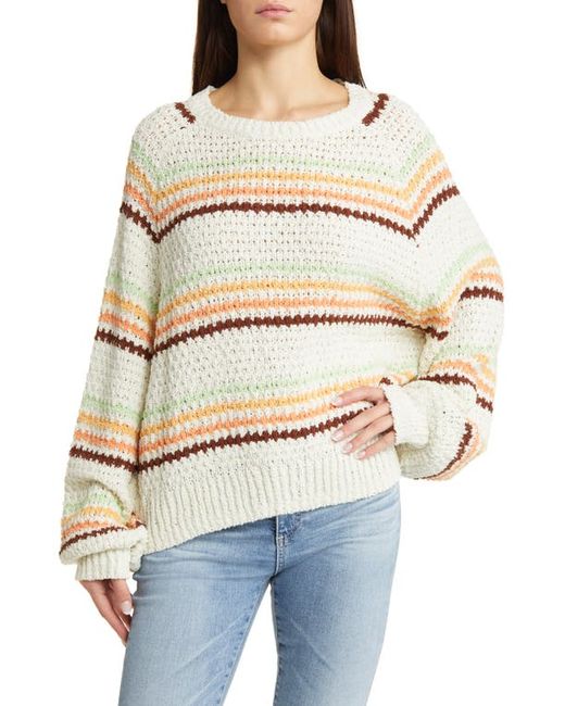 Rip Curl Holiday Tropics Stripe Sweater in at X-Small