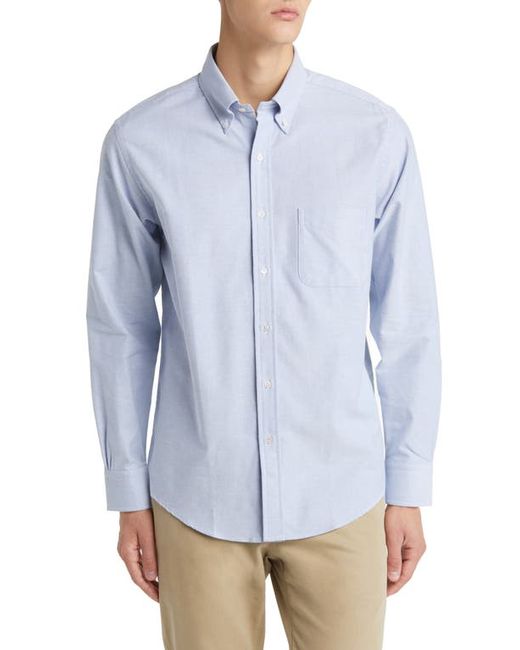 Brooks Brothers Regular Fit Solid Cotton Oxford Dress Shirt in at 15