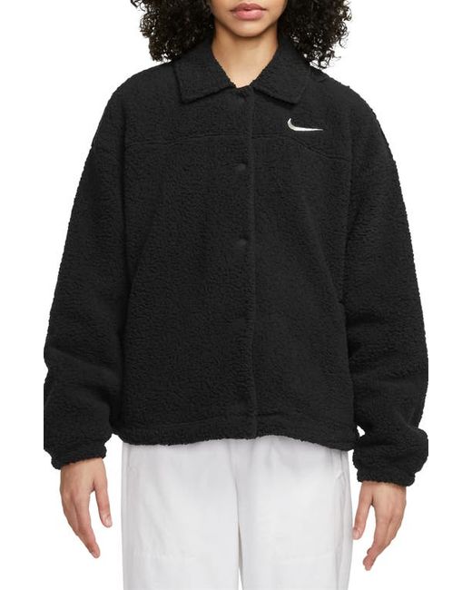 Nike High Pile Fleece Jacket in Sail at X-Small