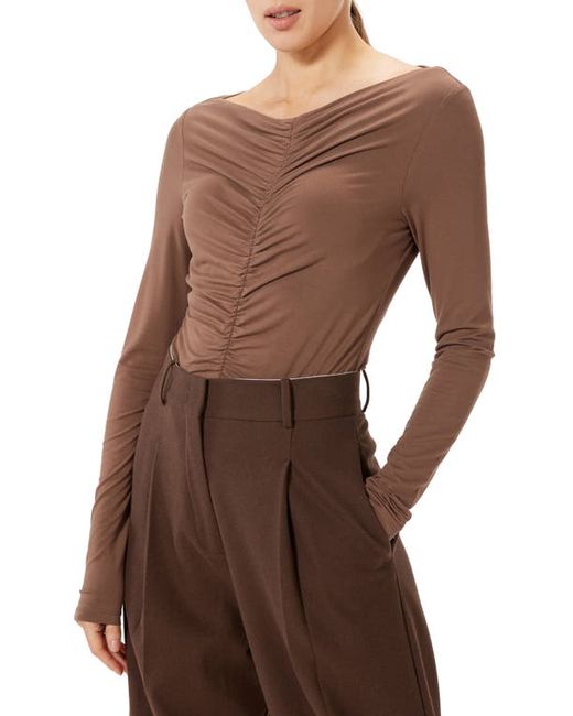Sophie Rue Leandre Ruched Long Sleeve Top in at X-Small