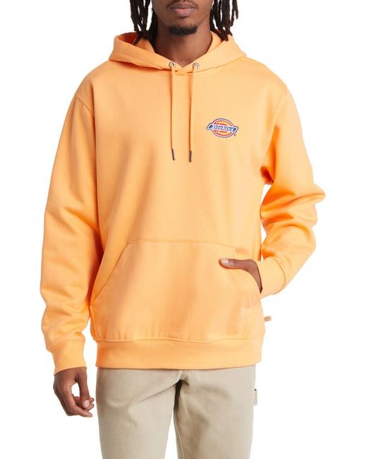 Dickies Embroidered Logo Fleece Hoodie in at Small