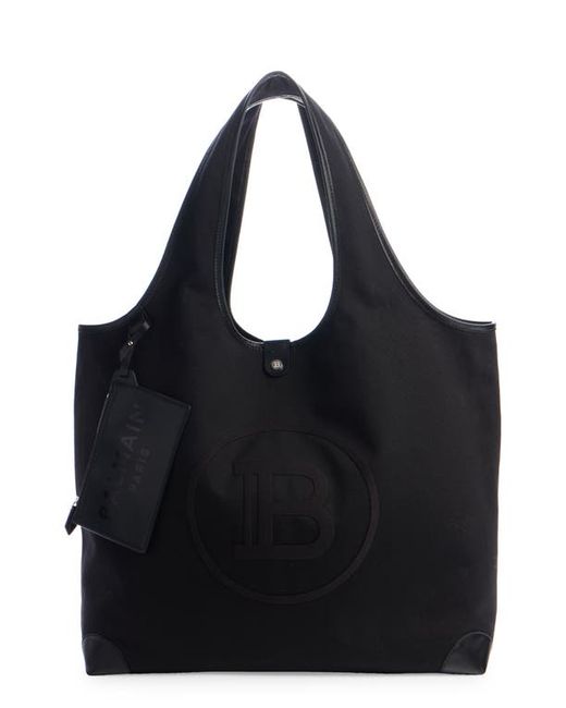 Balmain Large B-Army Grocery Shopper Tote in at