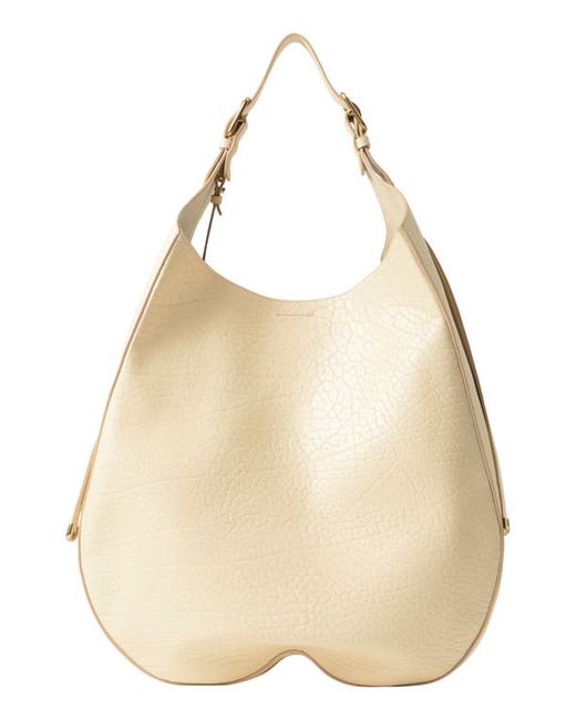 Burberry Extra Large Chess Leather Hobo Bag in at