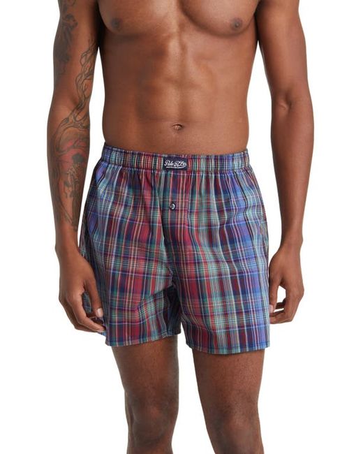 Polo Ralph Lauren Canterbury Plaid Woven Cotton Boxers in at Small