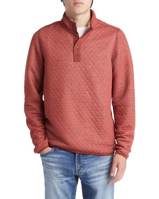 Marine Layer Reversible Stand Collar Pullover in at