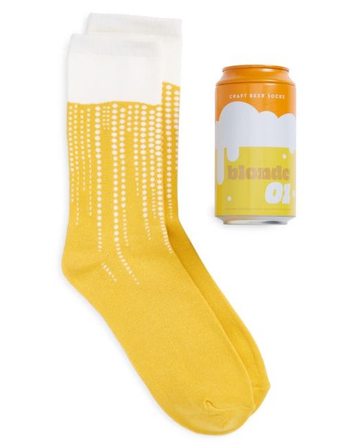 Suck UK Blonde Ale Canned Socks in at