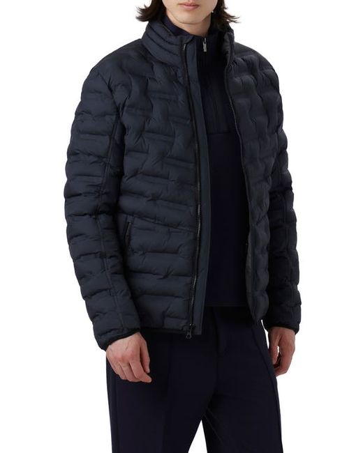 Bugatchi Quilted Bomber Jacket in at