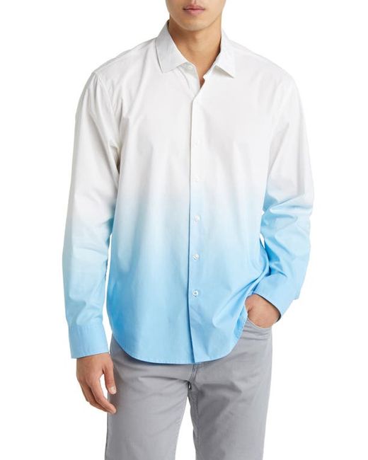 Tommy Bahama Sarasota Stretch IslandZone Ombré Button-Up Shirt in at Small