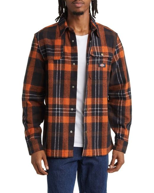 Dickies Nimmons Plaid Button-Up Shirt in at Small