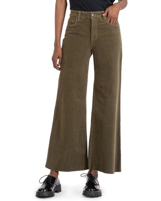 KUT from the Kloth Meg Fab Ab High Waist Wide Leg Jeans in at