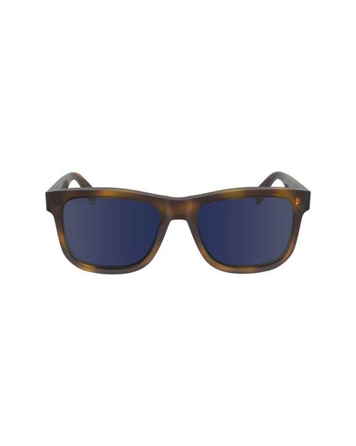 Lacoste Premium Heritage 55mm Rectangular Sunglasses in at