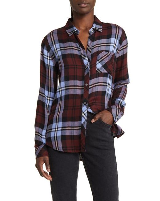 Rails Hunter Plaid Button-Up Shirt in at Xx-Small