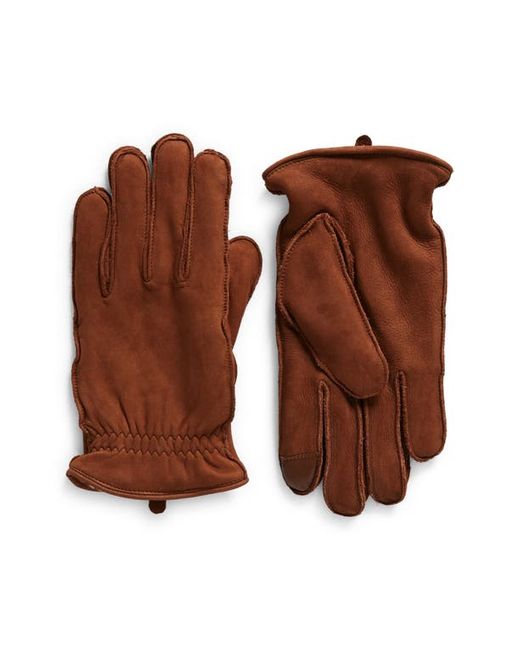 Nordstrom Faux Fur Lined Tech Gloves in at Small