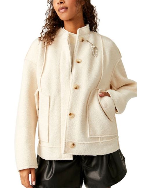 Free People Willow Bomber Jacket in at X-Small