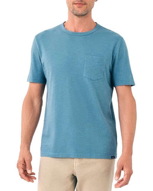 Faherty Sunwashed Pocket Organic Cotton T-Shirt in at