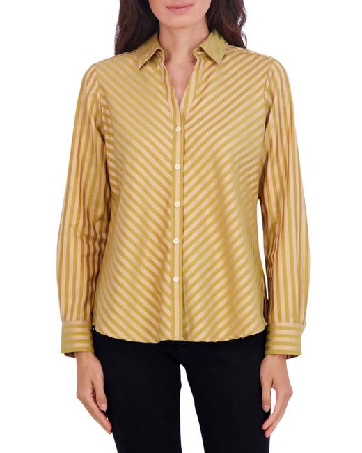 Foxcroft Mary Button-Up Shirt in at