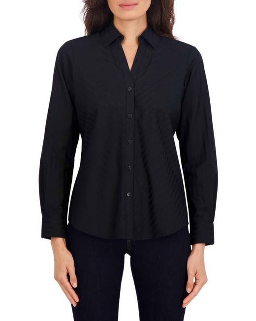 Foxcroft Mary Button-Up Shirt in at