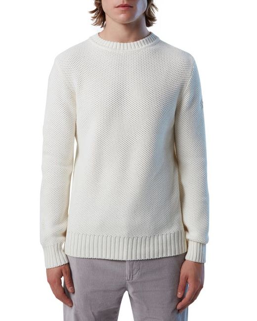 North Sails Honeycomb Cotton Wool Sweater in at Small