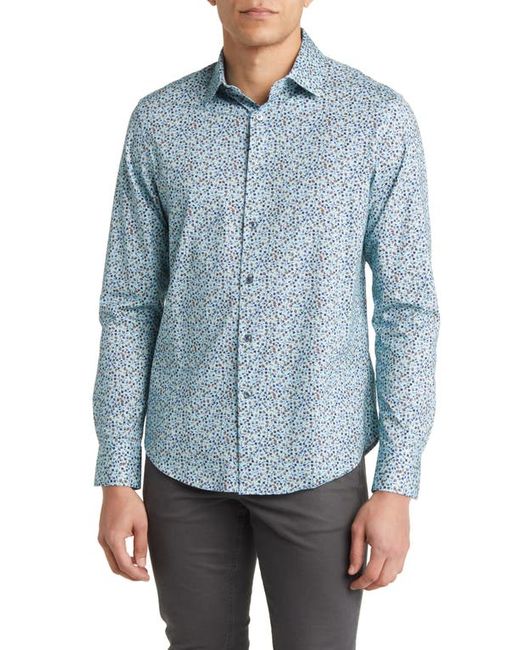 Bugatchi James OoohCotton Floral Button-Up Shirt in at Small