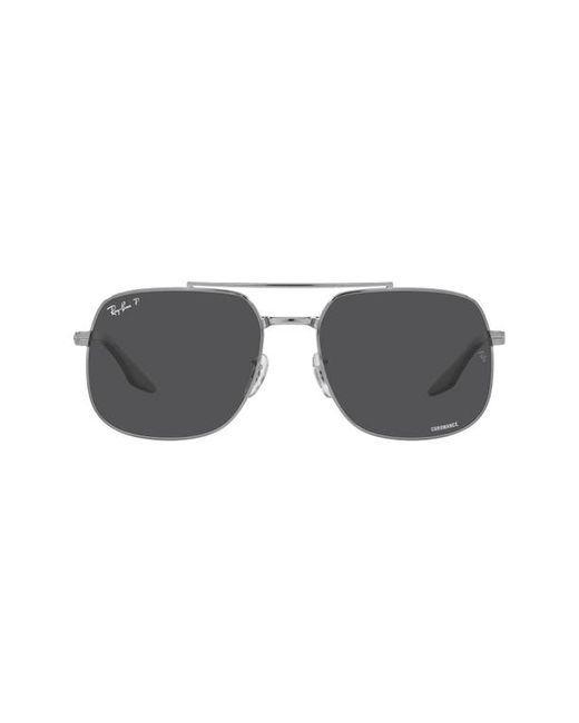Ray-Ban 56mm Polarized Square Sunglasses in at