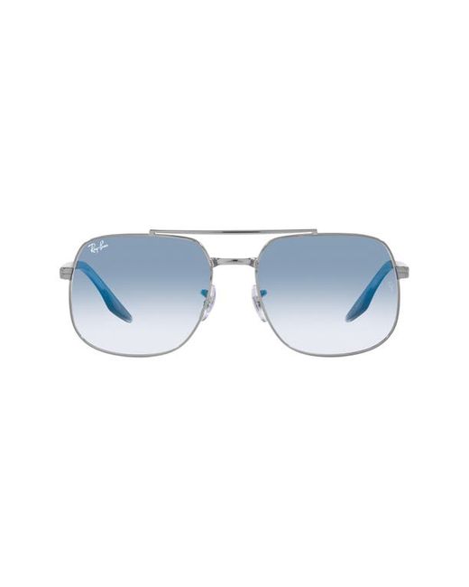 Ray-Ban 56mm Gradient Square Sunglasses in at